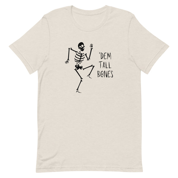'Dem Tall Bones T-Shirt in Dust Heather.