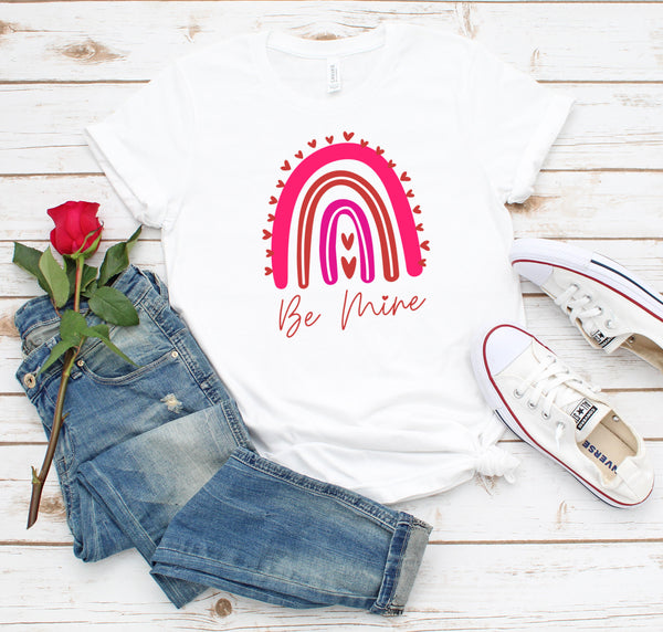 Girls Be Mine Valentine's Day T-Shirt.