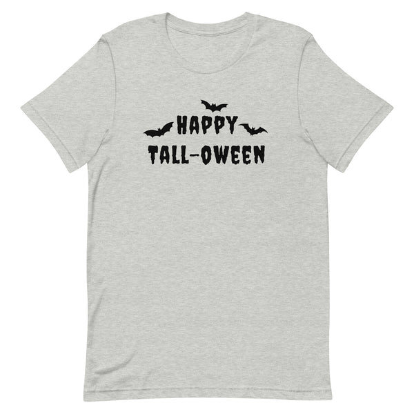 Happy Tall-oween T-Shirt in Athletic Grey Heather.