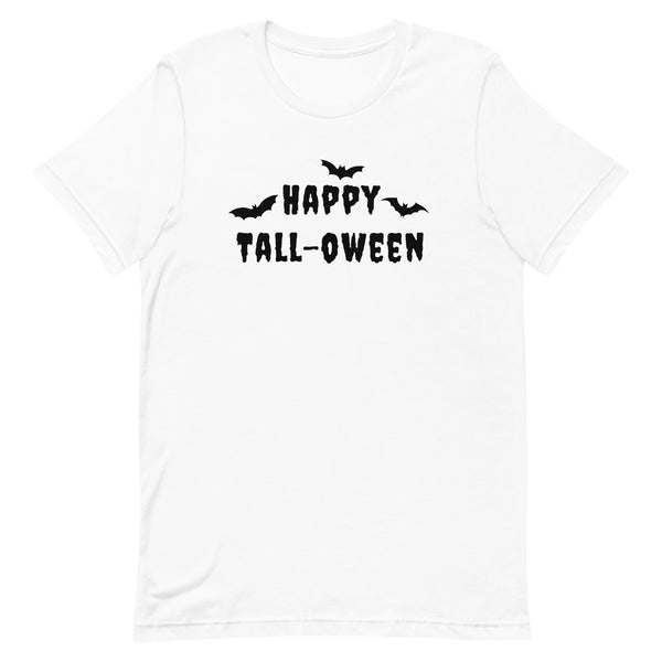 Happy Tall-oween T-Shirt in White.