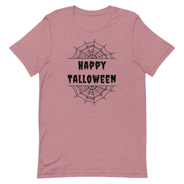 Happy Talloween T-Shirt in Orchid Heather.