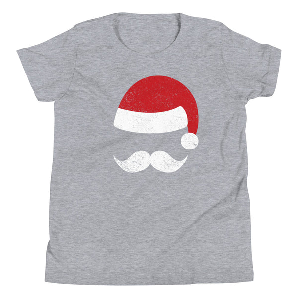 SANTA MUSTACHE T-SHIRT (YOUTH)