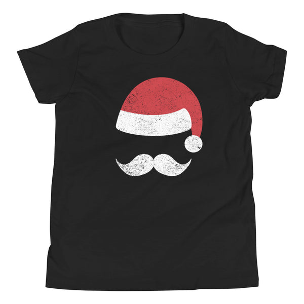 SANTA MUSTACHE T-SHIRT (YOUTH)