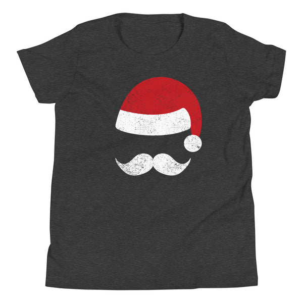 SANTA MUSTACHE T-SHIRT (YOUTH)