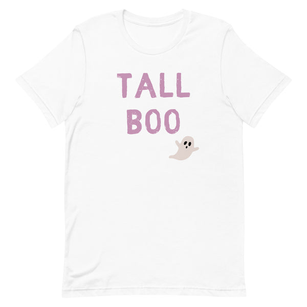 Tall Boo Ghost T-Shirt in White.
