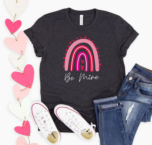 Womens Be Mine Valentine's Day T-Shirt.