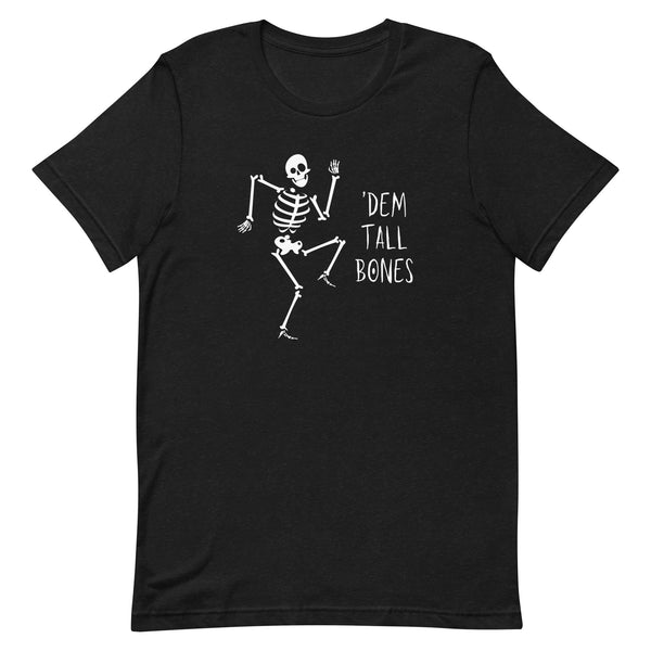 'Dem Tall Bones T-Shirt in Black Heather.