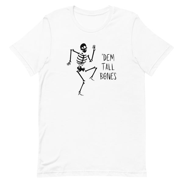 'Dem Tall Bones T-Shirt in White.