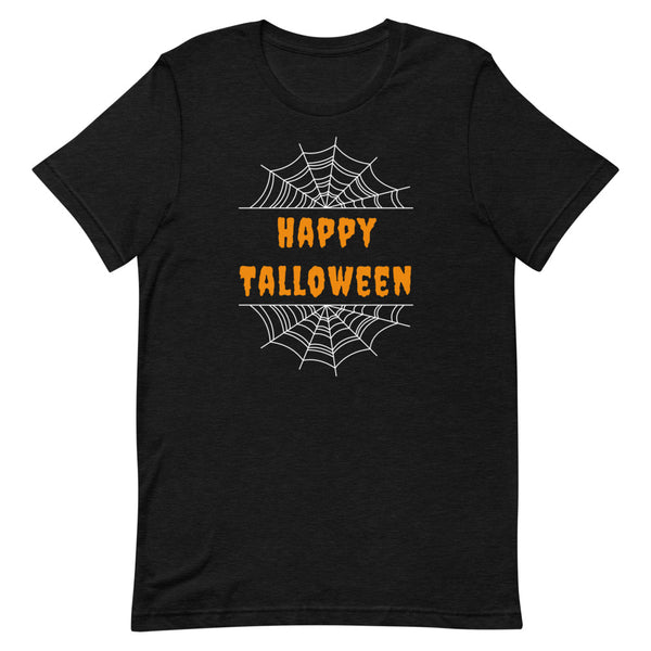 Happy Talloween T-Shirt in Black Heather.