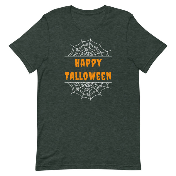 Happy Talloween T-Shirt in Forest Heather.