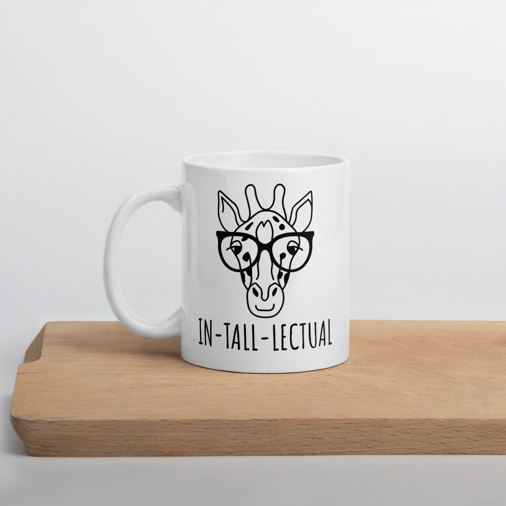IN-TALL-LECTUAL coffee mug in 11 oz.