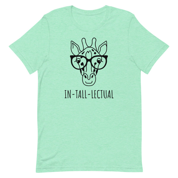 IN-TALL-LECTUAL T-Shirt in Mint Heather.