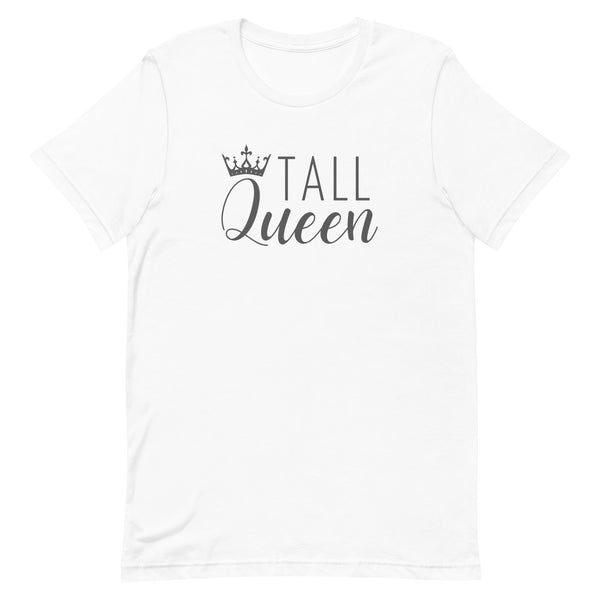 Tall Queen T-Shirt in White.