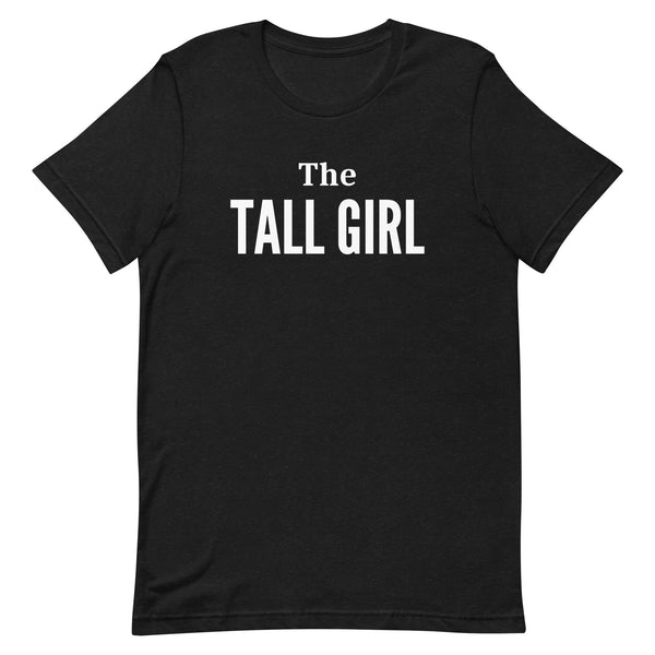 The Tall Girl Matching Shirt in Black Heather.