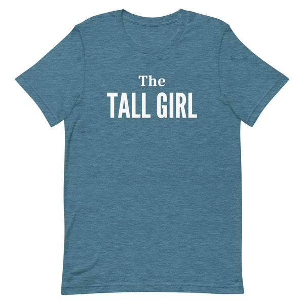 The Tall Girl Matching Shirt in Deep Teal Heather.