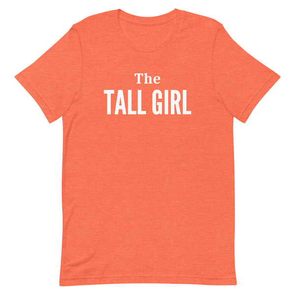 The Tall Girl Matching Shirt in Orange Heather.