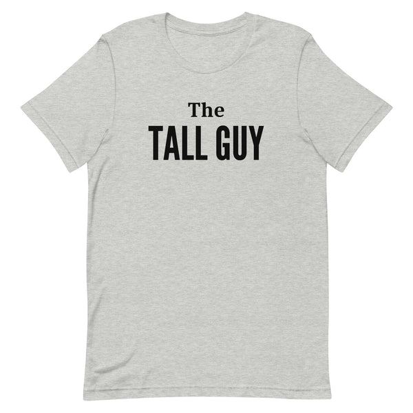 The Tall Guy Matching T-Shirt in Athletic Grey Heather.