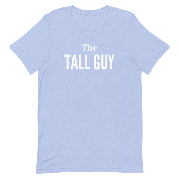 The Tall Guy Matching T-Shirt in Blue Heather.