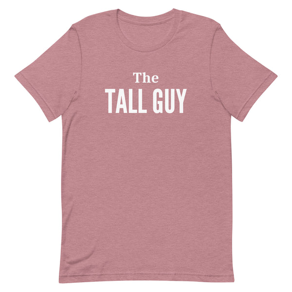 The Tall Guy Matching T-Shirt in Orchid Heather.