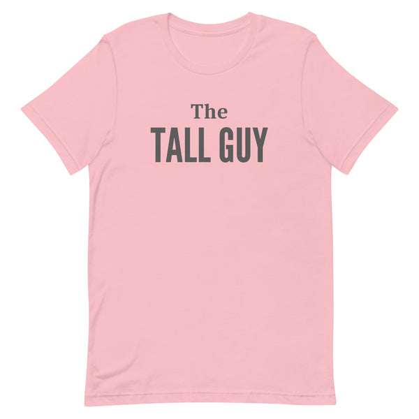 The Tall Guy Matching T-Shirt in Pink.